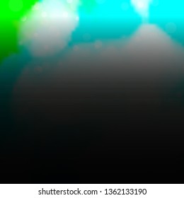 Light Blue, Green vector layout with circles. Abstract illustration with colorful spots in nature style. Design for posters, banners.