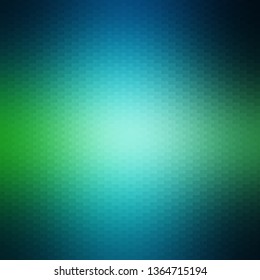 Light Blue, Green vector layout with lines, rectangles. Rectangles with colorful gradient on abstract background. Pattern for commercials, ads.