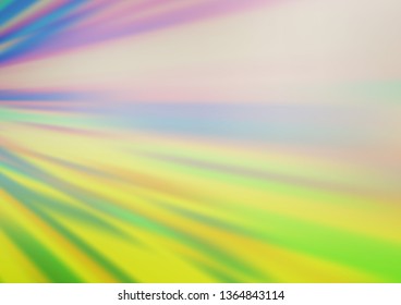 Light Blue, Green vector layout with flat lines. Decorative shining illustration with lines on abstract template. Pattern for websites, landing pages.