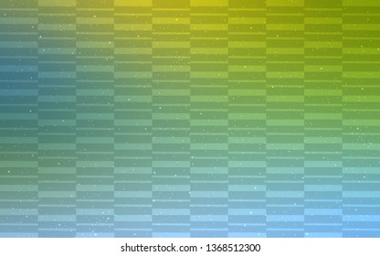 Light Blue, Green vector layout with flat lines. Blurred decorative design in simple style with lines. Pattern for ad, booklets, leaflets.