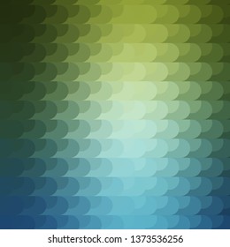 Light Blue, Green vector layout with lines. Modern abstract illustration with colorful lines. Pattern for websites, landing pages.