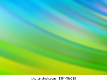 Light Blue, Green vector layout with flat lines. Glitter abstract illustration with colored sticks. Pattern for ads, posters, banners.