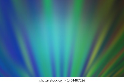 Light Blue, Green vector layout with flat lines. Modern geometrical abstract illustration with Lines. Pattern for ads, posters, banners.