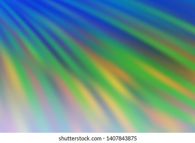 Light Blue, Green vector layout with flat lines. Glitter abstract illustration with colorful sticks. Pattern for your busines websites.