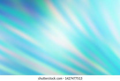 Light Blue, Green vector layout with flat lines. Blurred decorative design in simple style with lines. Template for your beautiful backgrounds.