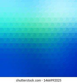 Light Blue, Green vector layout with lines. Gradient illustration with straight lines in abstract style. Best design for your posters, banners.