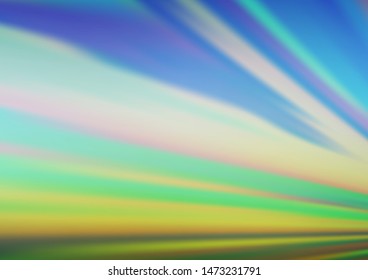 Light Blue, Green vector layout with flat lines. Blurred decorative design in simple style with lines. Pattern for websites, landing pages.