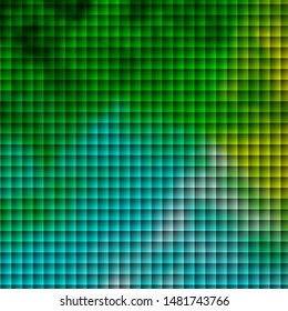 Light Blue, Green vector layout with lines, rectangles. Modern design with rectangles in abstract style. Pattern for busines booklets, leaflets