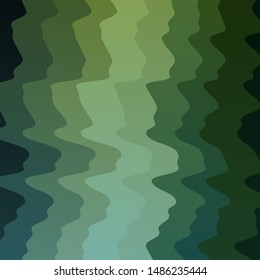 Light Blue, Green vector layout with circular arc. Illustration in abstract style with gradient curved.  Pattern for busines booklets, leaflets