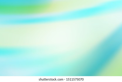 Light Blue, Green vector layout with flat lines. Shining colored illustration with sharp stripes. Best design for your ad, poster, banner.