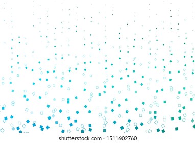 Light Blue, Green vector layout with rectangles, squares. Illustration with set of colorful rectangles. Background for cell phones.