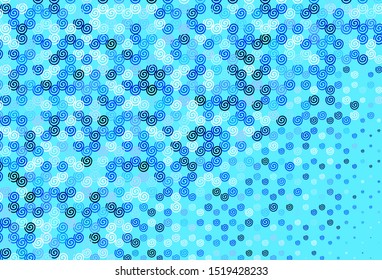Light Blue, Green vector layout with wry lines. A circumflex abstract illustration with gradient. New composition for your brand book.