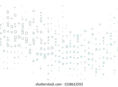 Light Blue, Green vector layout with rectangles, squares. Modern abstract illustration with colorful rectangles. Pattern for websites, landing pages.