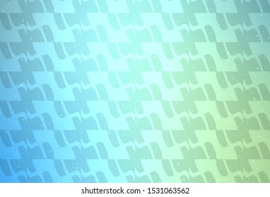 Light Blue, Green vector layout with flat lines. Glitter abstract illustration with colorful sticks. Smart design for your business advert.