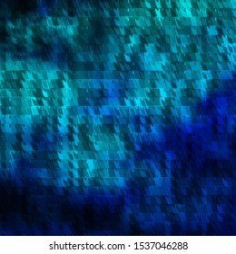 Light Blue, Green vector layout with lines, triangles. Shining abstract illustration with colorful triangles. Design for your promotions.