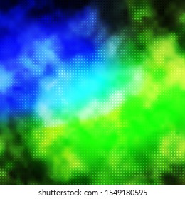 Light Blue, Green vector layout with circle shapes. Abstract illustration with colorful spots in nature style. Pattern for wallpapers, curtains.