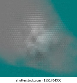 Light Blue, Green vector layout with circle shapes. Glitter abstract illustration with colorful drops. Design for posters, banners.