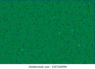 Light Blue, Green vector layout with circle shapes. Beautiful colored illustration with blurred circles in nature style. Design for posters, banners.