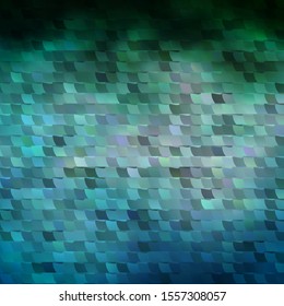 Light Blue, Green vector layout with lines, rectangles. Abstract gradient illustration with rectangles. Modern template for your landing page.