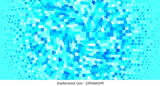 Light Blue, Green vector layout with lines, rectangles. New abstract illustration with rectangular shapes. Best design for your ad, poster, banner.