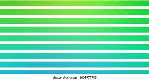 Light Blue, Green vector layout with lines. Geometric abstract illustration with blurred lines. Best design for your posters, banners.