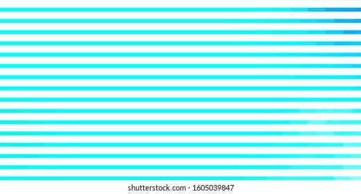 Light Blue, Green vector layout with lines. Geometric abstract illustration with blurred lines. Pattern for booklets, leaflets.
