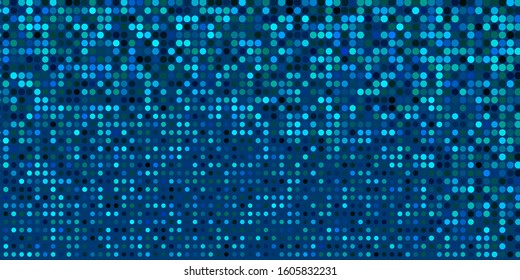 Light Blue, Green vector layout with circle shapes. Abstract illustration with colorful spots in nature style. Pattern for business ads.