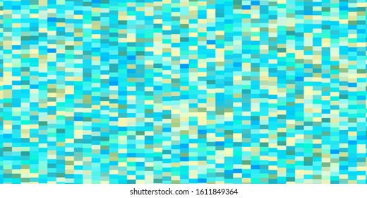 Light Blue, Green vector layout with lines, rectangles. New abstract illustration with rectangular shapes. Template for cellphones.