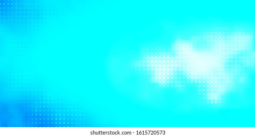 Light Blue, Green vector layout with circle shapes. Abstract illustration with colorful spots in nature style. Pattern for booklets, leaflets.
