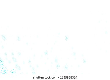 Light Blue, Green vector layout with circle shapes. Blurred bubbles on abstract background with colorful gradient. Pattern for beautiful websites.