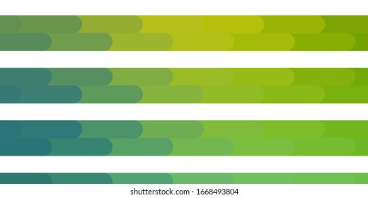 Light Blue, Green vector layout with lines. Gradient illustration with straight lines in abstract style. Pattern for booklets, leaflets.