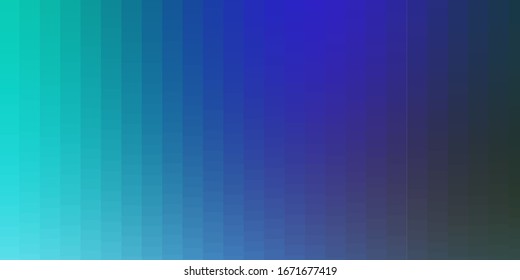 Light Blue, Green vector layout with lines, rectangles. Abstract gradient illustration with colorful rectangles. Pattern for commercials, ads.