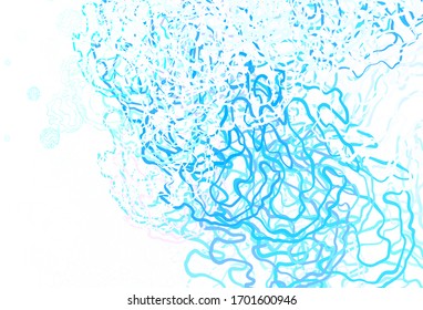 Diseño vectorial verde, azul claro con formas redondeadas. Círculos, líneas con degradado colorido sobre fondo abstracto. Nueva plantilla para tu libro de marcas.