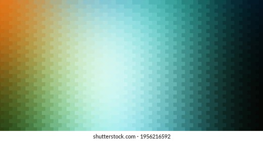 Light Blue, Green vector layout with lines, rectangles. Abstract gradient illustration with rectangles. Design for your business promotion.