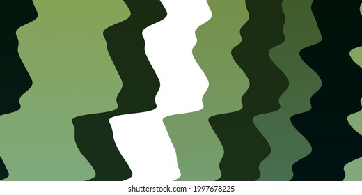 Light Blue, Green vector layout with circular arc. Illustration in abstract style with gradient curved.  Pattern for busines booklets, leaflets