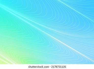 Light Blue, Green vector layout with flat lines. Blurred decorative design in simple style with lines. Pattern for your busines websites.