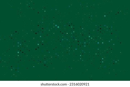 Light Blue, Green vector layout with circle shapes. Blurred bubbles on abstract background with colorful gradient. Pattern for ads, booklets.