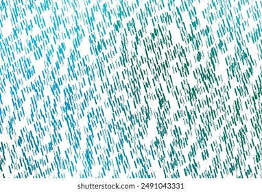 Diseño de Vector azul claro y verde con líneas planas. Ilustración abstracta geométrica moderna con pentagramas. Patrón para Sitios web, páginas de aterrizaje.