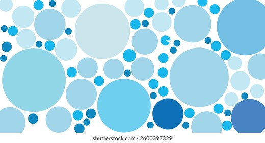 Light Blue, Green vector layout with circle spots. Abstract illustration with colored bubbles in nature style. Pattern for ads, booklets.