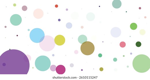 Light Blue, Green vector layout with circle spots. Abstract illustration with colored bubbles in nature style. Pattern for ads, booklets.