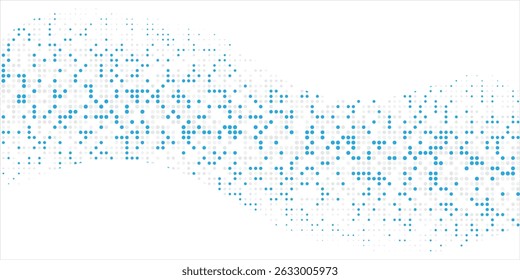 Light blue green vector layout with circle shapes. Blurred decorative design in abstract style with bubbles. Template for your brand book.