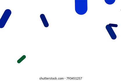 Light Blue, Green vector layout with flat lines. Blurred decorative design in simple style with lines. The pattern can be used for websites.