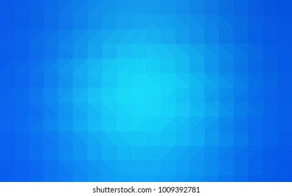 Light Blue, Green vector low poly background. Colorful abstract illustration with gradient. The best triangular design for your business.