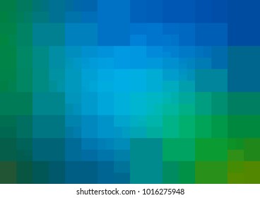 Light Blue, Green vector Low poly crystal background. Polygon design pattern. Low poly illustration, low polygon background.
