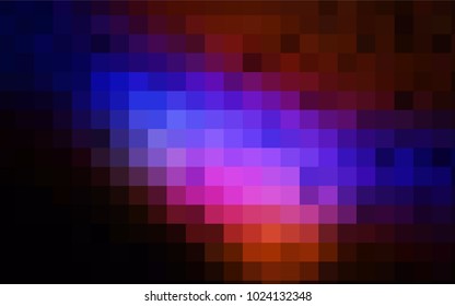 Light Blue, Green vector low poly background. A sample with a polygonal design. Illustration in polygonal style with repeating squares