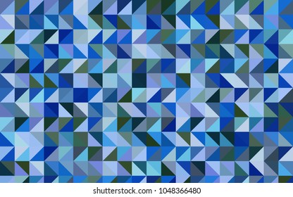 Light Blue, Green vector low poly background. A sample with polygonal shapes. Brand-new design for your business.