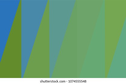Light Blue, Green vector low poly texture. Creative geometric illustration in Origami style with gradient. The template for cell phone's backgrounds.
