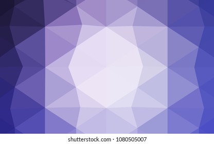 Light Blue, Green vector low poly layout. Colorful illustration in polygonal style with gradient. The template for cell phone's backgrounds.