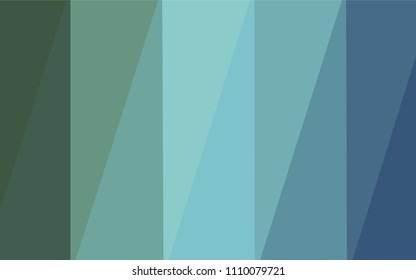 Light Blue, Green vector low poly cover. Elegant bright polygonal illustration with gradient. The best triangular design for your business.