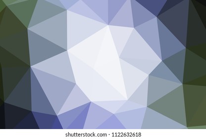 Light Blue, Green vector low poly layout. A completely new color illustration in a polygonal style. Template for cell phone's backgrounds.